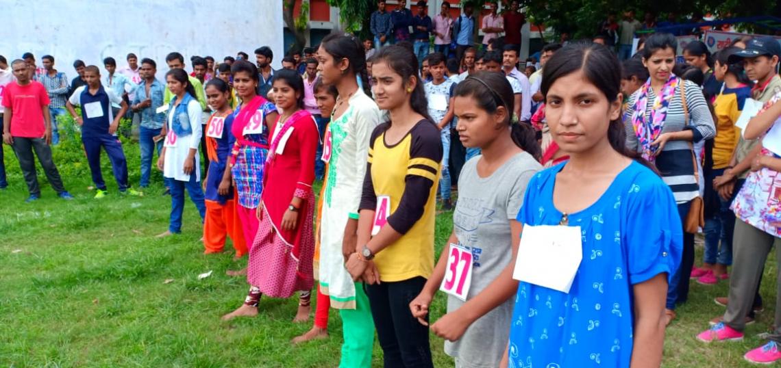 NSS Volunteers has participated in PRD Camp Selection Process on 31.08.2018