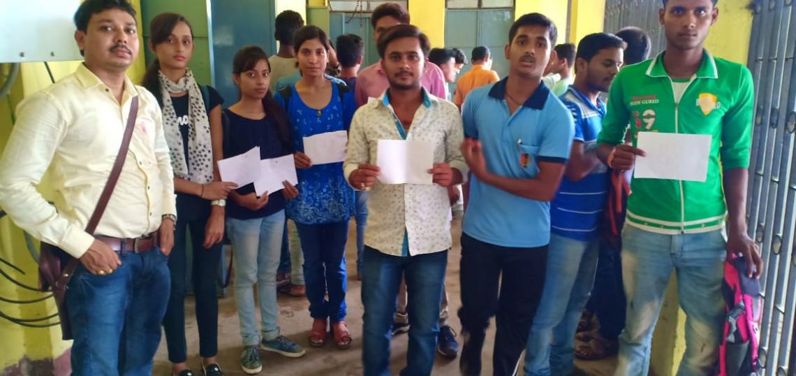 NSS Volunteers has participated in PRD Camp Selection Process on 31.08.2018