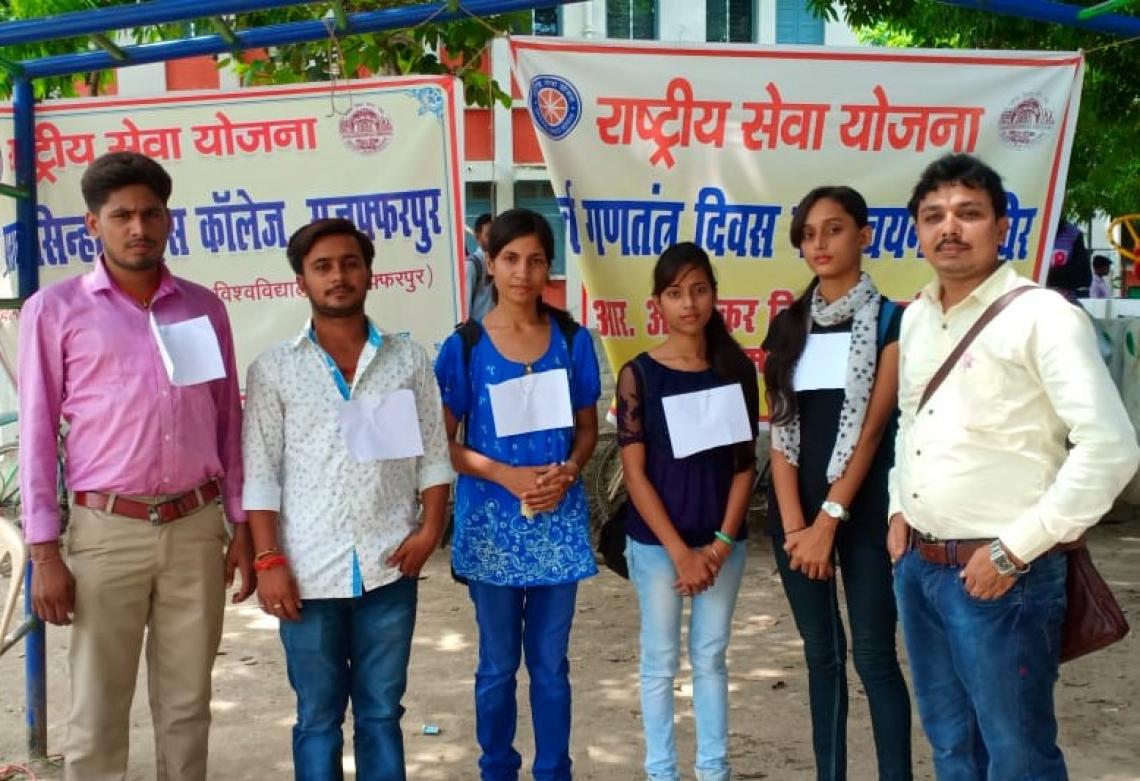 NSS Volunteers has participated in PRD Camp Selection Process on 31.08.2018