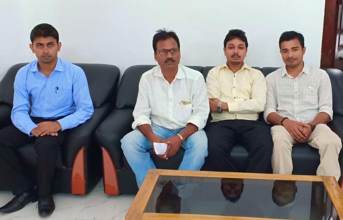 NSS POs Meeting on Swachhata Hi Sewa at Circuit House, Motihari on 7.9.2018